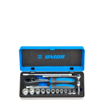 UNIOR 1/4inch DRIVE IMPERIAL SOCKET SET 16PC 619413