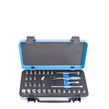 UNIOR 1/4inch DRIVE METRIC SOCKET SET  WITH SCREWDRIVER SOCKETS 33PC 615151