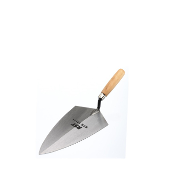 RST BRICK TROWEL WITH WOODEN HANDLE
