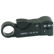 KNIPEX COAX CABLE STRIPPER 105MM