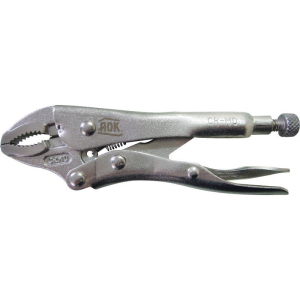 AOK GRIP WRENCH WITH CURVED JAWS 175MM
