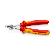 KNIPEX ELECTRONIC SUPER KNIPS VDE FLUSH CUT PLIERS 125MM