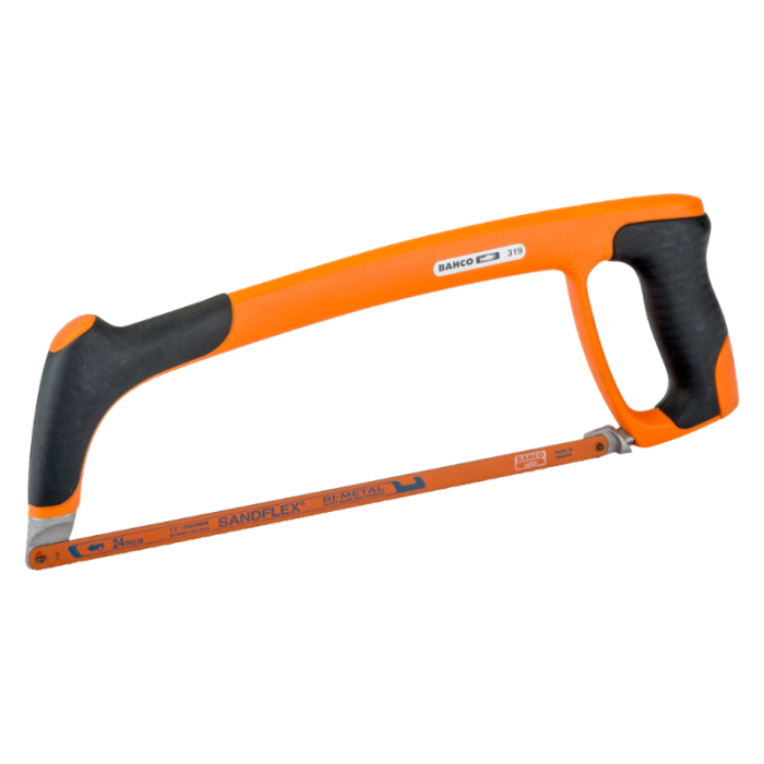 BAHCO 12Inch HAND HACKSAW WITH SOFT GRIP HANDLE