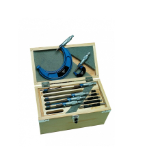 LINEAR TOOLS METRIC OUTSIDE MICROMETER SET 3PC - 0-75MM
