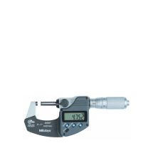 MITUTOYO DIGITAL OUTSIDE MICROMETER WITHOUT DATA CABLE 0-25MM