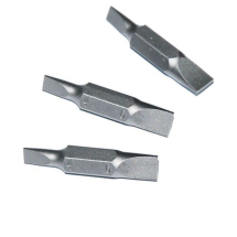 TENG 1/4inch DOUBLE ENDED FLAT BITS 4 X 6MM 5PC