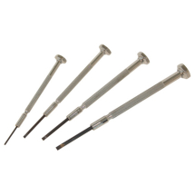 CK WATCHMAKERS SLOTTED SCREWDRIVER SET 4 PC