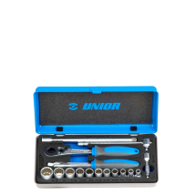 UNIOR 1/4inch DRIVE IMPERIAL SOCKET SET 16PC 619414