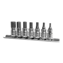 AOK IMPERIAL HEX BIT SOCKET SET 7PC 1/4inch SD