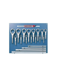 GEDORE SINGLE RINF SPANNER SET 19PC 24-85MM