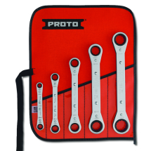 PROTO RAT CHET RING SPANNERS 1/4 - 7/8inch SET 5PC