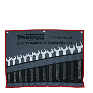 TENG METRIC COMBINATION SPANNER SET 12PC 6512MM 20-32MM