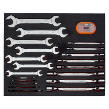 BAHCO FIT AND GO 3/3 FOAM INLAY WRENCH/BIT SET 51PC