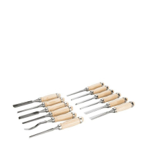 SILVERLINE WOOD CARVING SET 12PC