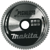 MAKITA SPECIALISED METAL CUTTING BLADE FOR CORRUGATED PLATE - 185MM X 70T
