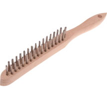 WELDABILITY 2 ROW STAINLESS STEEL WIRE BRUSH