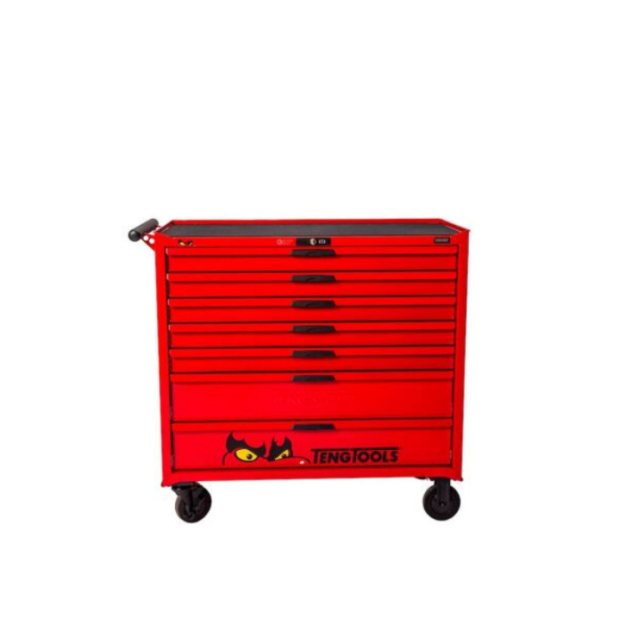 TENG PRO CABINET 7 DRAWERS RED 37Inch