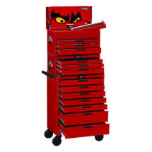 TENG PRO STACK 16 DRAWERS RED 26inch TC816STACK