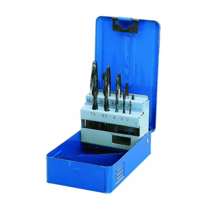 DRAPER SCREW EXTRACTOR AND DRILL SET 10PC DRAPER SCREW EXTRACTOR AND DRILL SET 10PC