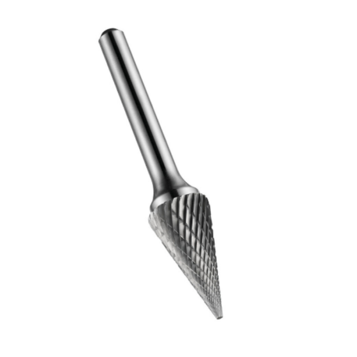 DORMER CARBIDE BRIGHT CONE BURR 9.6MM X 6MM DORMER CARBIDE BRIGHT CONE BURR 9.6MM X 6MM