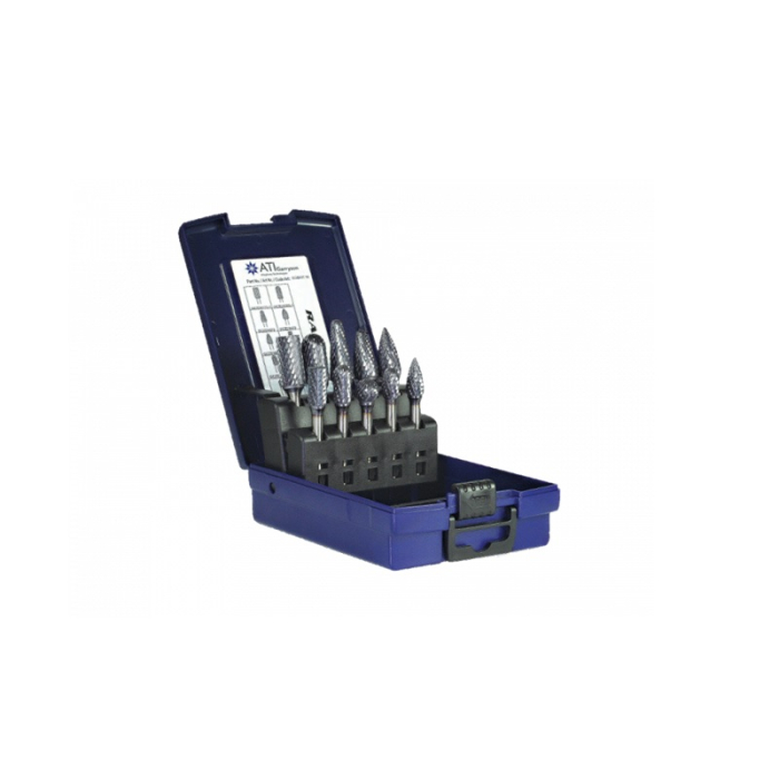 GARRYSON TUNGSTEN CARBIDE BURR SET 10PC - ANTI-FRICTION COATED GBKIT9-P GARRYSON TUNGSTEN CARBIDE BURR SET 10PC - ANTI-FRICTION COATED GBKIT9-P