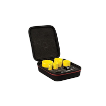 STARRETT BI-METAL GENERAL PURPOSE HOLESAW KIT 6PC 22-64MM STARRETT BI-METAL GENERAL PURPOSE HOLESAW KIT 6PC 22-64MM
