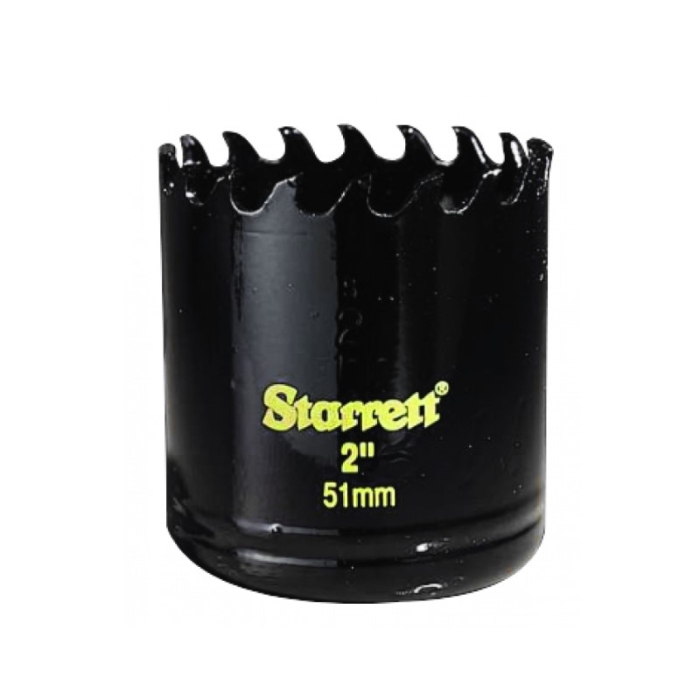 STARRETT CARBIDE TIPPED HOLESAW KIT 11PC 19-76MM STARRETT CARBIDE TIPPED HOLESAW KIT 11PC 19-76MM