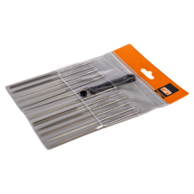 BAHCO SET OF 12 140MM SMOOTH NEEDLE FILES
