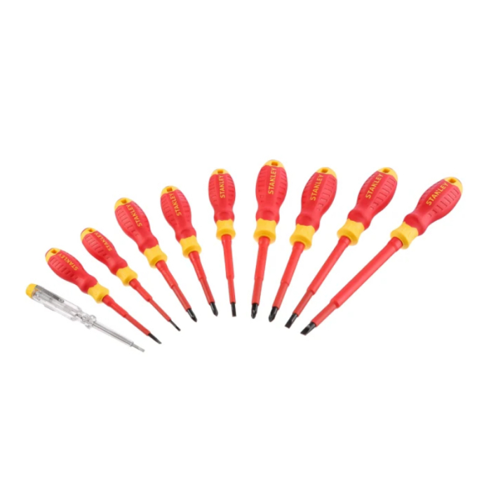 STANLEY MIXED SCREWDRIVER SET 10 PC STANLEY MIXED SCREWDRIVER SET 10 PC