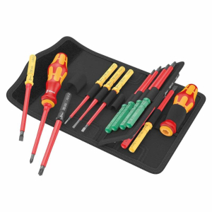 WERA VDE INTERCHANGEABLE INSULATED SCREWDRIVER SET 17PC