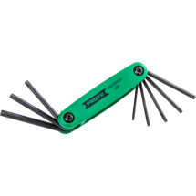 PROTO FOLDING TORX KEY SET T9 - T40 8PC PROTO FOLDING TORX KEY SET T9 - T40 8PC