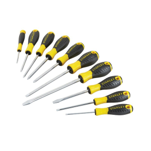 STANLEY ESSENTIAL SCREWDRIVER SET 10PC