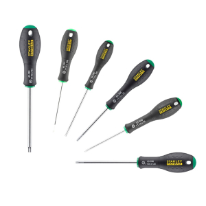 STANLEY FATMAX TAMPERPROOF TORX SCREWDRIVER SET 6PC STANLEY FATMAX TAMPERPROOF TORX SCREWDRIVER SET 6PC