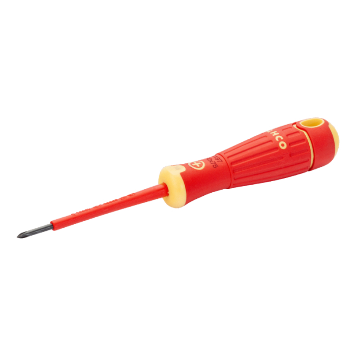 BAHCO FIT VDE INSULATED PHILLIPS SCREWDRIVER PH4 X 200MM BAHCO FIT VDE INSULATED PHILLIPS SCREWDRIVER PH4 X 200MM