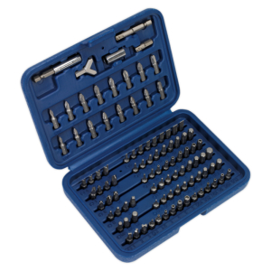 SEALEY POWER TOOL/SECUIRTY SCREWDRIVER BIT SET AK2100 100PC
