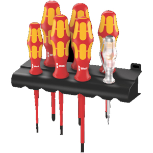 WERA KRAFTFORM PLUS 7 PIECE VDE SCREWDRIVER SET WERA KRAFTFORM PLUS 7 PIECE VDE SCREWDRIVER SET