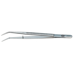 CK UNIVERSAL TWEEZERS WITH FINE BLUNT POINTS - BENT 150MM CK UNIVERSAL TWEEZERS WITH FINE BLUNT POINTS - BENT 150MM
