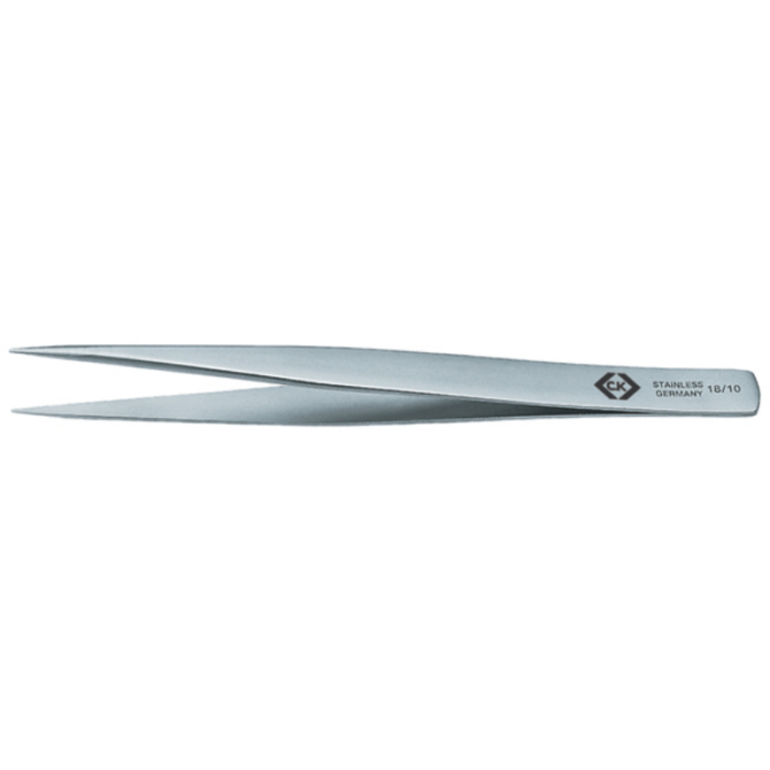 CK PRECISION TWEEZERS WITH FINE STRAIGHT POINTS CK PRECISION TWEEZERS WITH FINE STRAIGHT POINTS