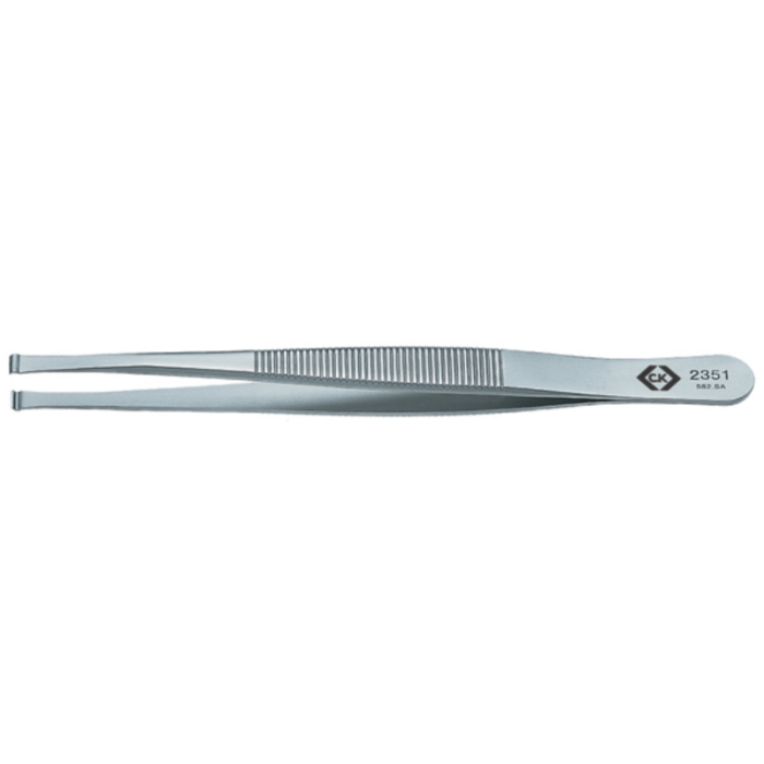 CK PRECISION TWEEZERS WITH ROUND POINTS 1MM CAP. CK PRECISION TWEEZERS WITH ROUND POINTS 1MM CAP.