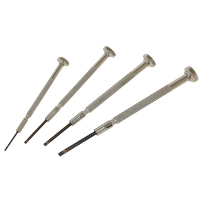 CK WATCHMAKERS SLOTTED SCREWDRIVER SET 4 PC CK WATCHMAKERS SLOTTED SCREWDRIVER SET 4 PC