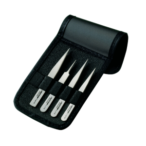 BAHCO LINDSTROM TITANIUM ANTI-MAGNETIC TWEEZER SET 4 PC BAHCO LINDSTROM TITANIUM ANTI-MAGNETIC TWEEZER SET 4 PC