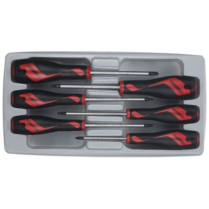 TENG PZ & TX SCREWDRIVER SET 6PC TENG PZ & TX SCREWDRIVER SET 6PC