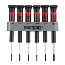TENG FLAT AND PH MINI SCREWDRIVER SET 6PC TENG FLAT AND PH MINI SCREWDRIVER SET 6PC