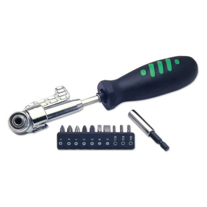 LASER 3 WAY ANGLED HEAD SCREWDRIVER SET 10PC LASER 3 WAY ANGLED HEAD SCREWDRIVER SET 10PC