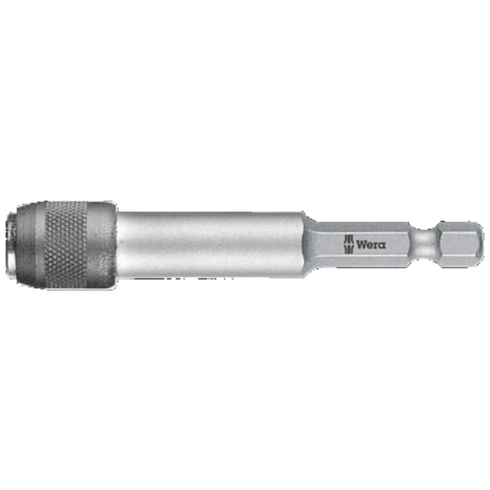 WERA 75MM QUICK-RELEASE NON-MAGNETIC 1/4Inch HEX BIT HOLDER WERA 75MM QUICK-RELEASE NON-MAGNETIC 1/4Inch HEX BIT HOLDER
