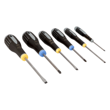 BAHCO ERGO SLOTTED/POZIDRIV SCREWDRIVER SET 6 PC BAHCO ERGO SLOTTED/POZIDRIV SCREWDRIVER SET 6 PC
