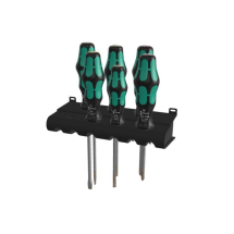 WERA 334/6 KRAFTFORM PLUS RACK SCREWDRIVER SET LASERTIP 6PC WERA 334/6 KRAFTFORM PLUS RACK SCREWDRIVER SET LASERTIP 6PC