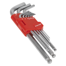 SEALEY BALL END METRIC HEX KEY SET 9PC SEALEY BALL END METRIC HEX KEY SET 9PC