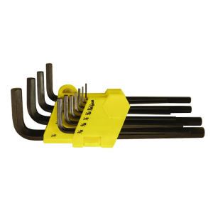 AOK 11 PIECE LONG AF HEX KEY SET (0.050 - 3/8in)