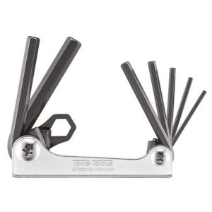 TENG FOLDING HEX KEY SET 2.5-10MM 7PC